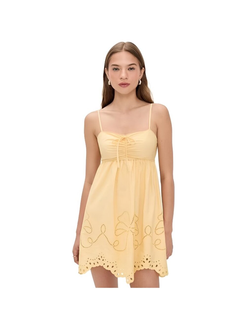 Women's Yellow Mini Dress